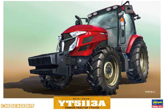 Yanmar Tractor YT5113A Model Kit 1:35 Hasegawa Model