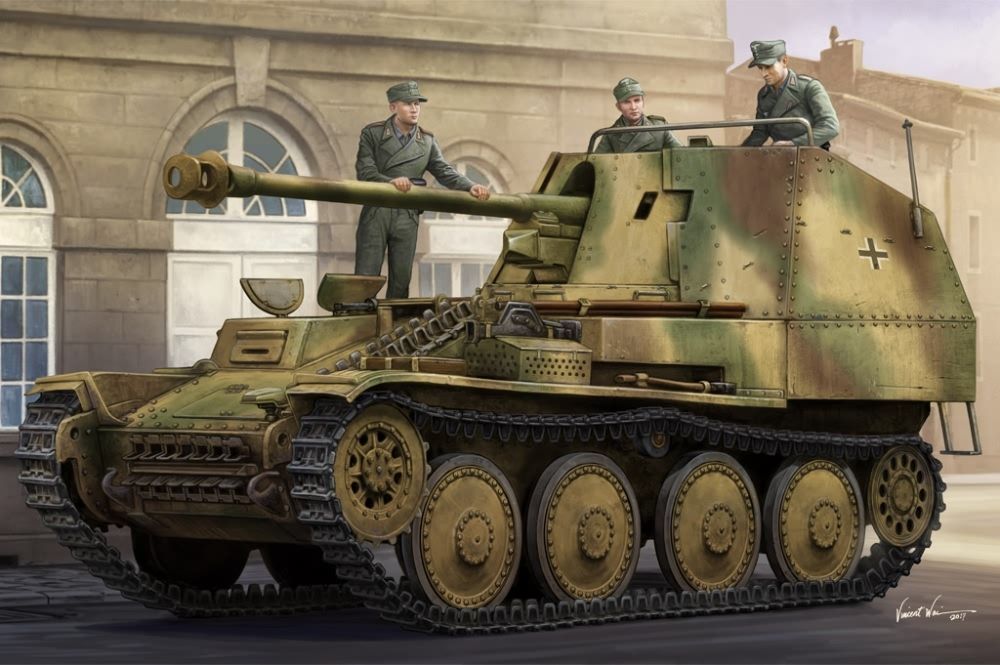 Available To Order – Marder III Sd.Kfz.138 Ausf. M Late 1:35 Hobby Boss Model (HBB 80168)