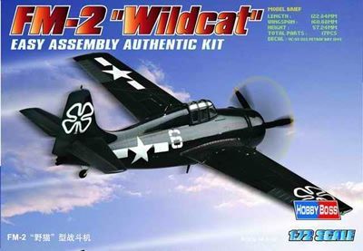 Available To Order – FM-2 Wildcat 1:72 Hobby Boss Model (HBB 80222)