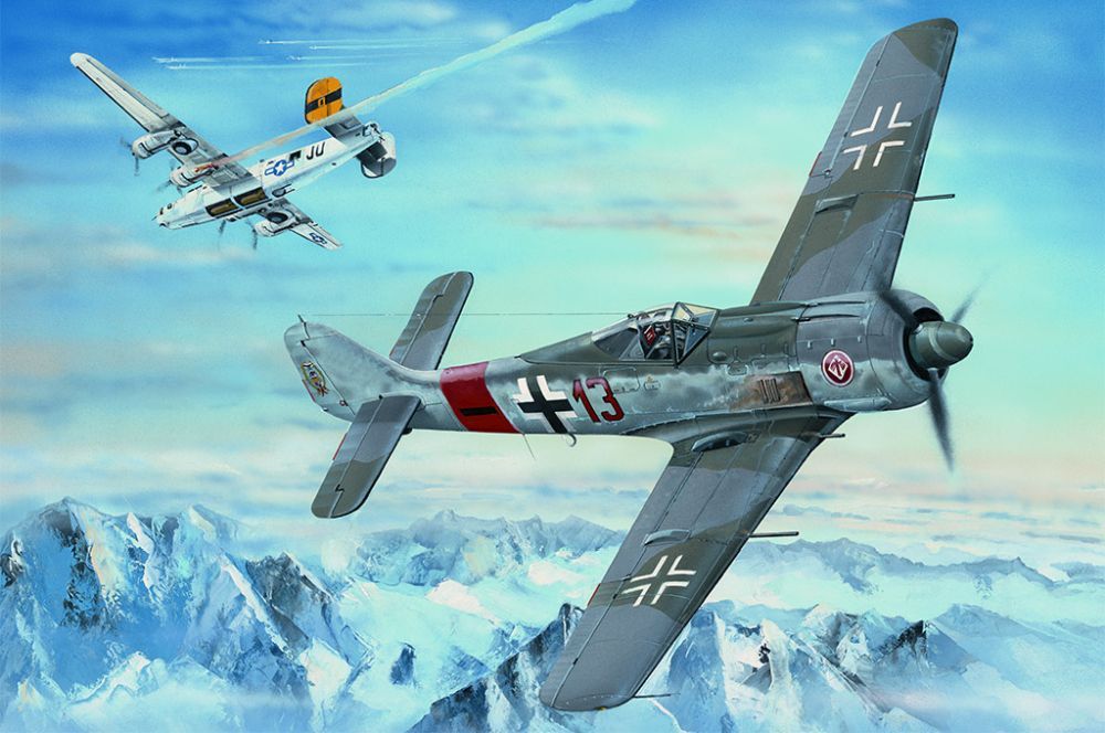 Available To Order – Focke-Wulf Fw 190A-8 1:18 Hobby Boss Model (HBB 81803)