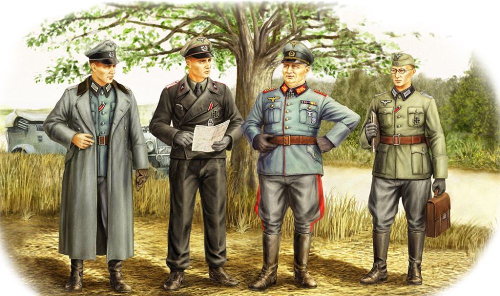 Available To Order – German Officer 1:35 Hobby Boss Model (HBB 84406)