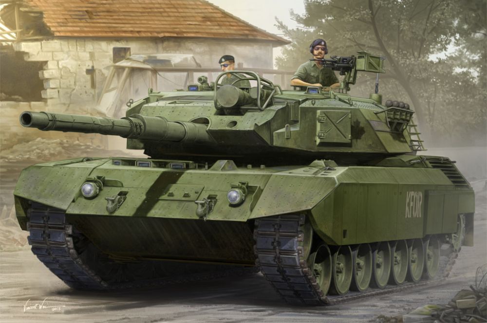Available To Order – Leopard C1A1 (Canadian MBT) 1:35 Hobby Boss Model (HBB 84502)