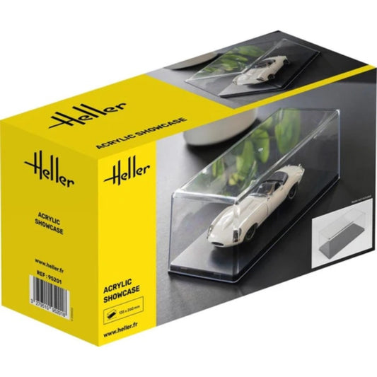 THIS ITEM IS AVAILABLE TO ORDER FROM OUR SUPPLIER - HELLER KITS HEL95201 ACRYLIC SHOWCASE 252 X 127 X 80MM