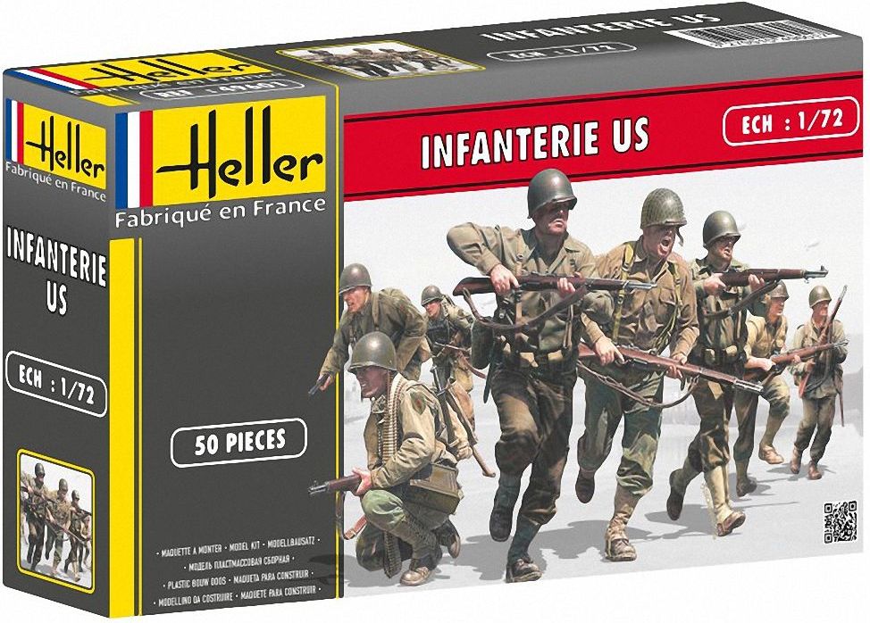 Available to Order – Infanterie US (US Infantry) 1:72 (HEL 49601)