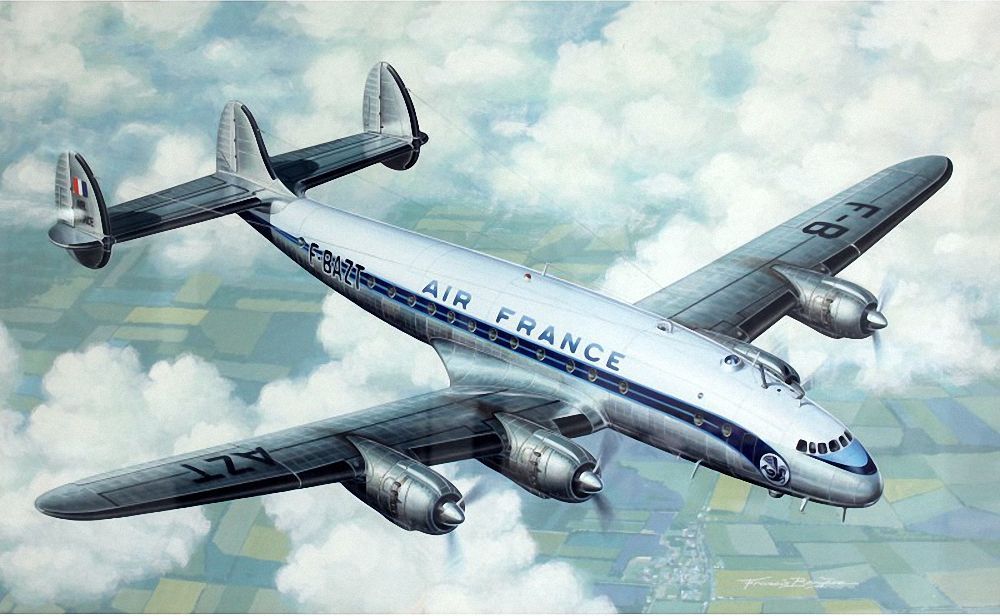 L-749 Constellation Air France 1:72 – diecast model