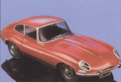Jaguar Type E3L8 FHC 1:24 – diecast model
