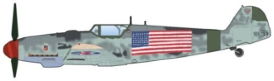 Available To Order – BF 109G-6 'Capt. Constantin Cantacuzino' W.Nr.166133, Italy, 27th August 1944 1:48 Hobby Master Aviation Model (HOB HA8767)