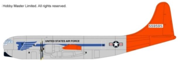 C-97G 'Angel of Deliverance' 45-59595 USAF 1:72 – diecast model