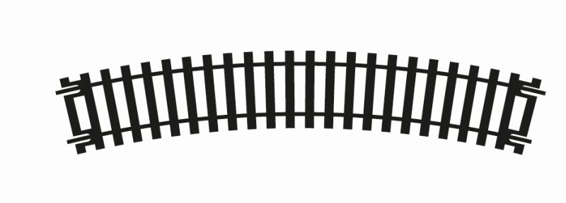 Available To Order – Curve - 2nd Radius 1:76 / H0 / 00 (HOR R606)