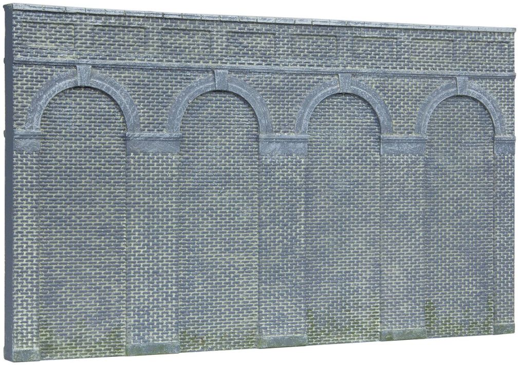 Available To Order – High Level Arched Retaining Walls x 2 (Eng 1:76 (HOR R7373)