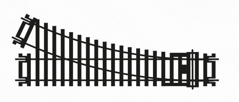 Available To Order – Right Hand Point 1:76 / H0 / 00 (HOR R8073)