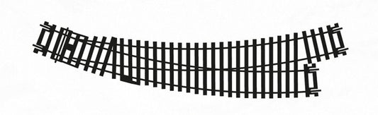 Available To Order – Left Hand Curved Point 1:76 / H0 / 00 (HOR R8074)