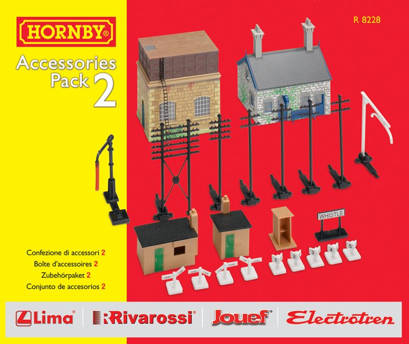 Building Extension Pack 2 1:76 / H0 / 00 Hornby Model