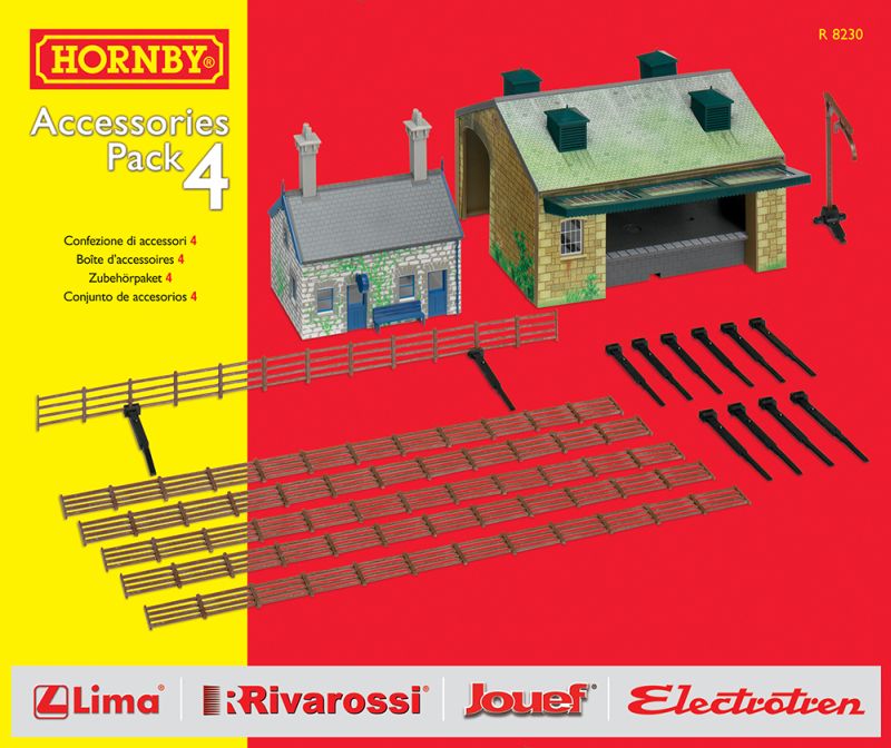Building Extension Pack 4 1:76 / H0 / 00 Hornby Model
