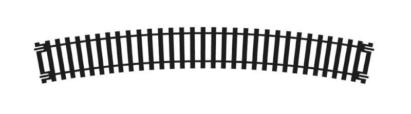 Available To Order – Curve - 4th Radius 1:76 / H0 / 00 (HOR R8261)