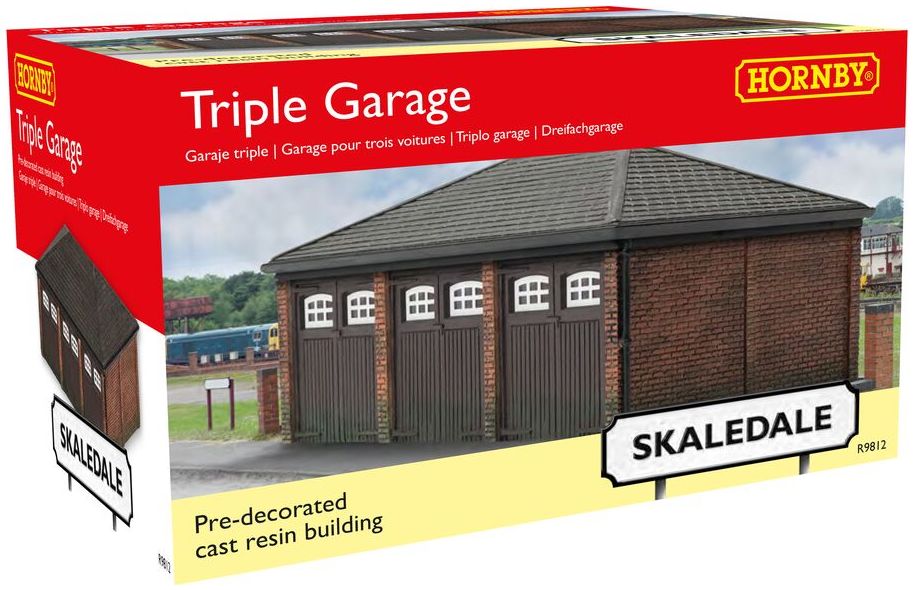 Available To Order – Triple Garage 1:76 (HOR R9812)