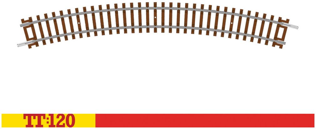 Curve - 3rd Radius 1:120 – diecast model