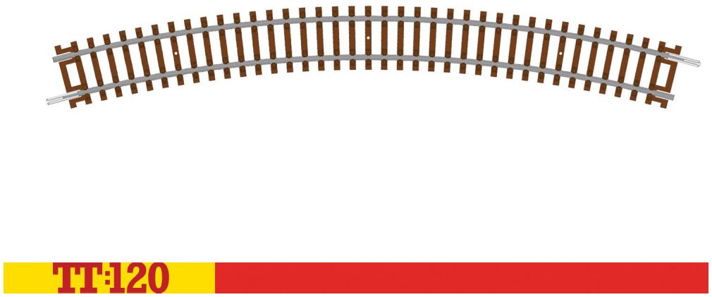 Available To Order – Curve - 4th Radius 1:120 Hornby Model (HOR TT8006)