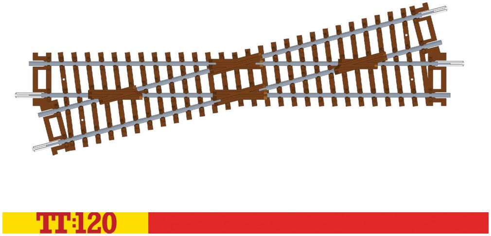 Diamond Crossing Right Hand 1:120 – diecast model