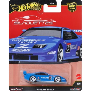 1:64 Hotwheels Silhouettes 3/5 Nissan 300ZX JBK61