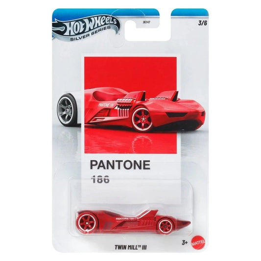 Twin Mill III Pantone 186 3/6 1:64 Hot Wheels Model Car (JKY51)