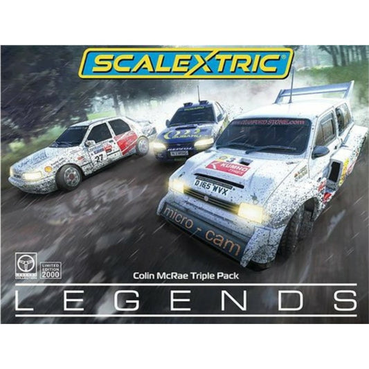 Available to Order – Colin McRae Triple Pack 1:32 Scalextric Model (HSC4612A)