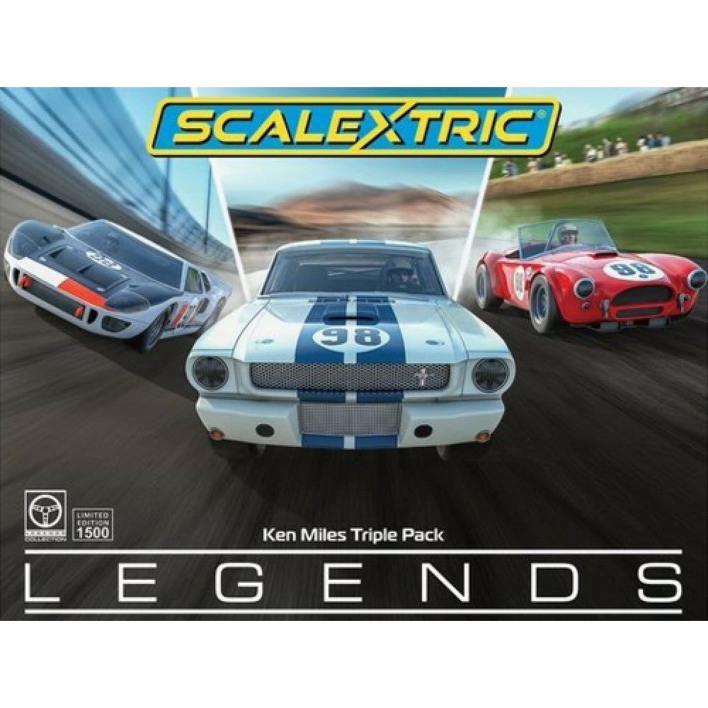Available to Order – Ken Miles Triple Pack 1:32 Scalextric Model (HSC4619A)