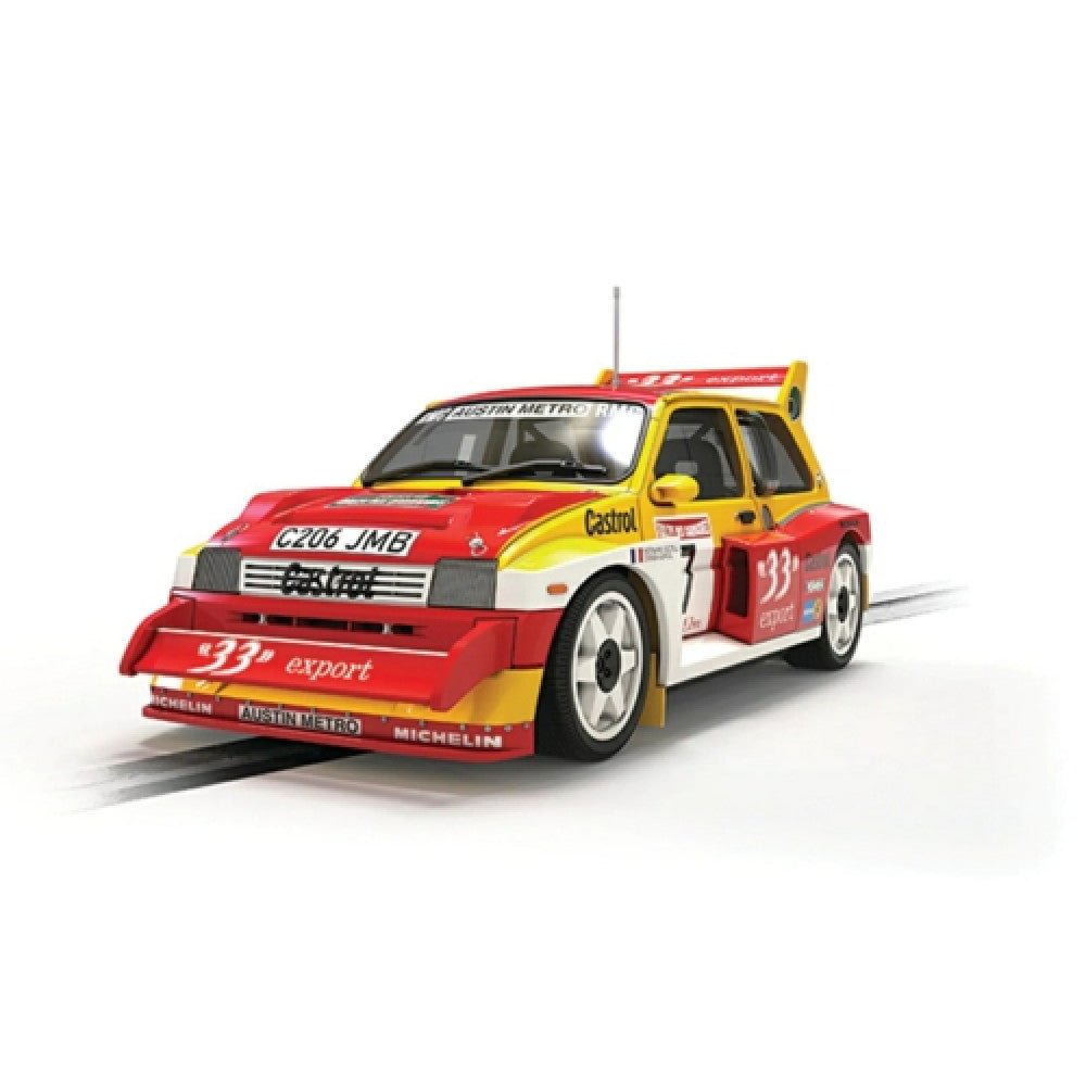Available To Order – HSC4668 - 1:32 Austin Metro 6r4 - Didier Auriol SCALEXTRIC Model (HSC4668)