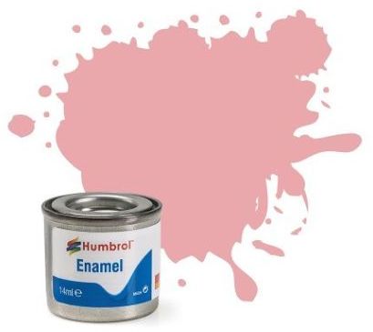 Pastel Pink Matt Paint 14ML Humbrol Model