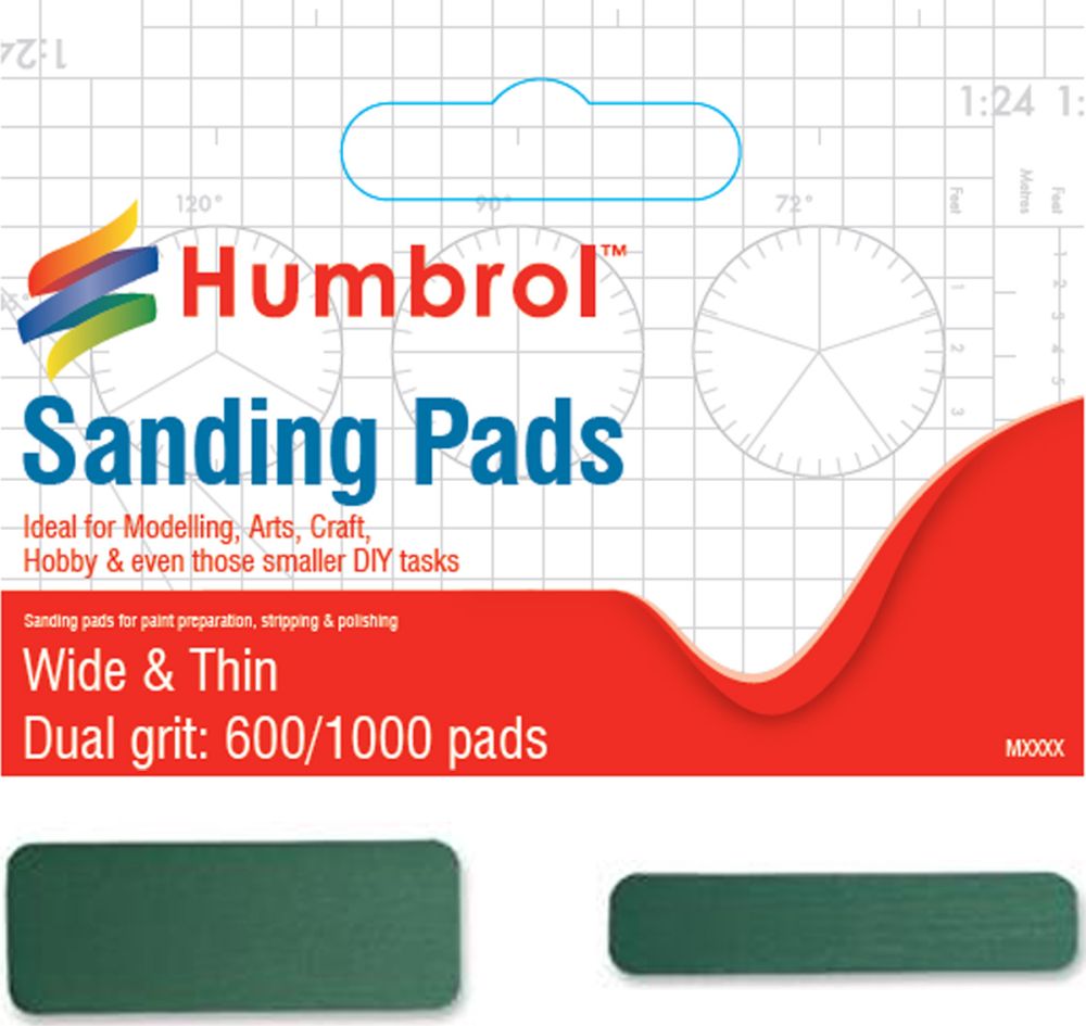 Flexi Sanders: Dual grit, Twin pack Humbrol Model