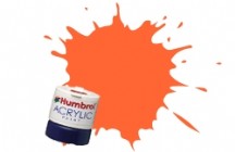 Orange Gloss Acrylic Potlet (Plus 30% Extra Free) 14ML Humbrol Model
