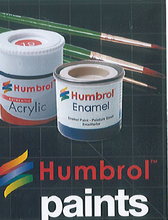 Available To Order – Humbrol Shade Colour Chart Humbrol Model (HUM CHART)