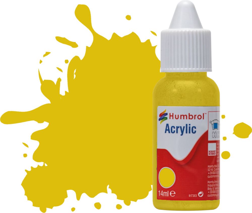 No 81 Pale Yellow Matt 14ML Humbrol Model