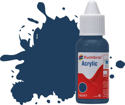 Available To Order – No 104 Oxford Blue   Matt 14ML Humbrol Model (HUM DB0104)