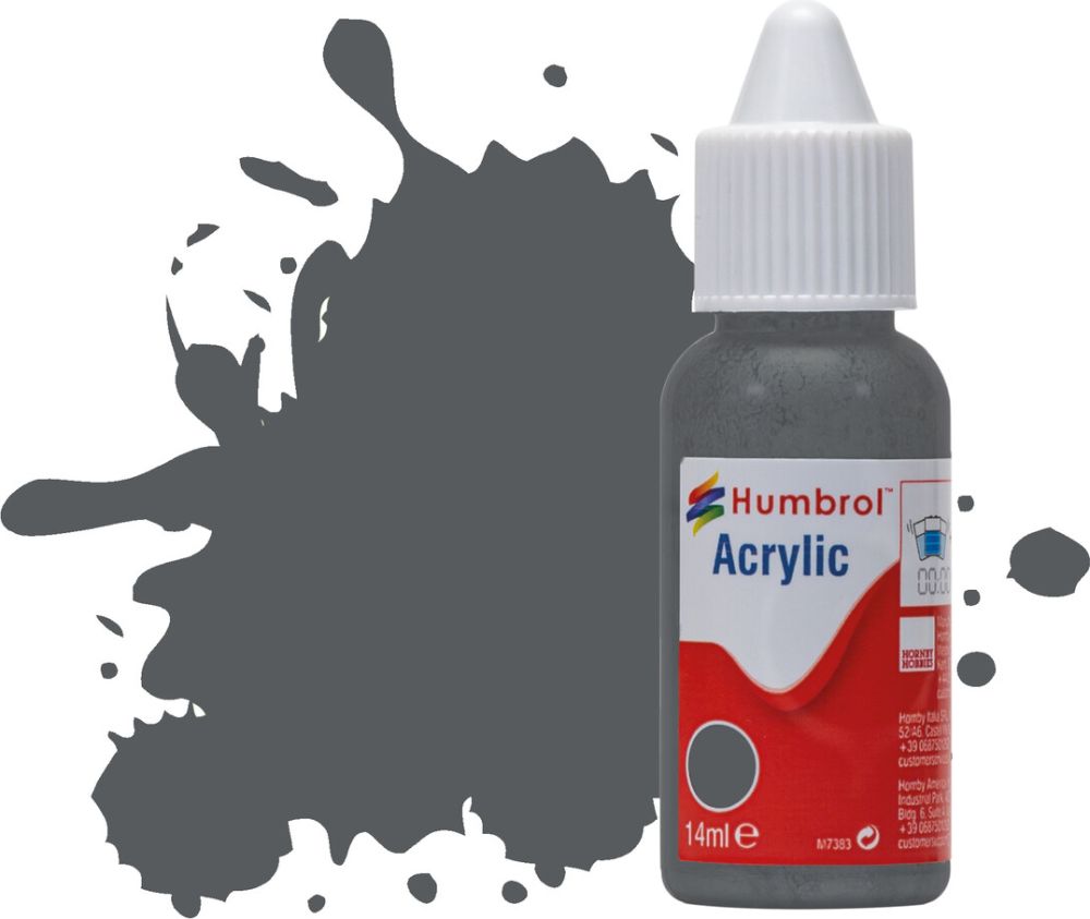 Available To Order – No.125 US Dark Grey 14ML Humbrol Model (HUM DB0125)