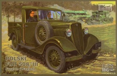 Polski Fiat 508/III Wagon 1:72 – diecast model