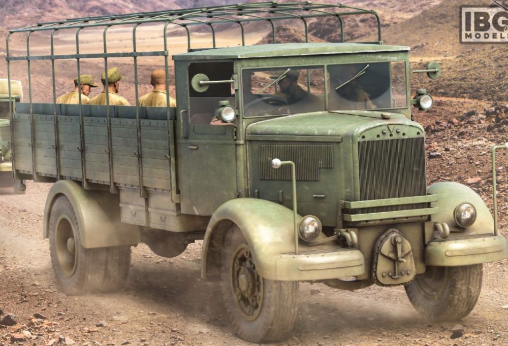 3Ro Italian Truck Troop Carrier 1:72 – diecast model