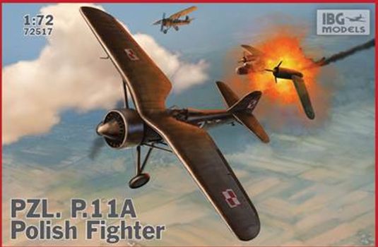 PZL P.11a 1:72 – diecast model