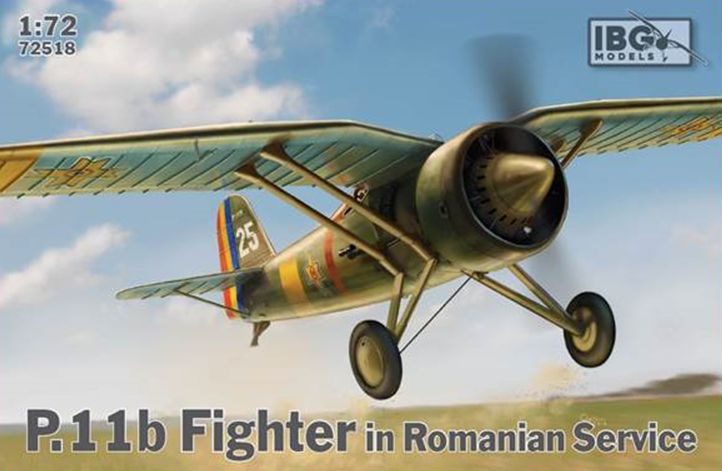 P.11b Fighter in Romanian Service 1:72 – diecast model