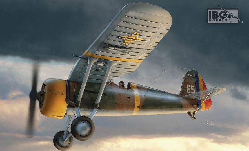 PZL/IAR P.11F Romanian Fighter 1:72 – diecast model