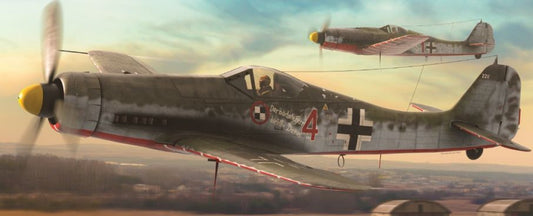 Platzschutzstaffel JV44 2 in 1: FW 190D-9 and FW 190D-11 1:72 – diecast model