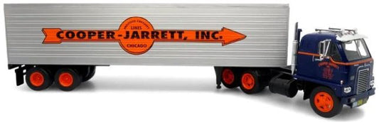 International DCOF-405 w/ Trailer Cooper Jarret Inc. 1:43 Iconic Replicas Model