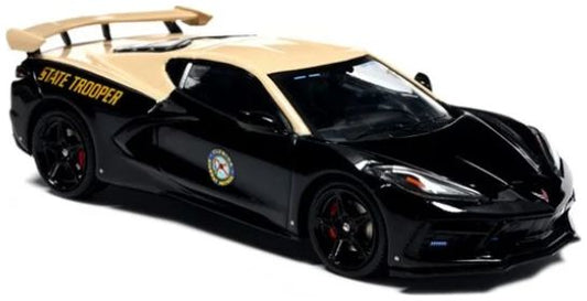 Chevrolet Corvette C8 Interceptor: Florida Highway Patrol (FHP) 2023 1:43 Iconic Replicas Model