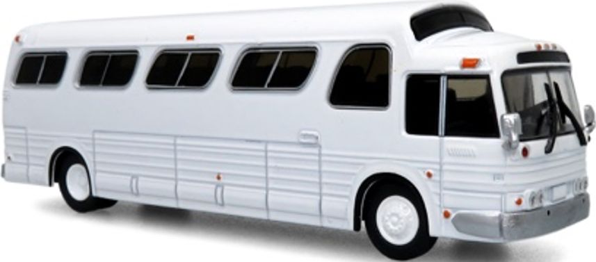 GM PD4107 'Buffalo' Coach 1966 Blank White 1:87 – diecast model