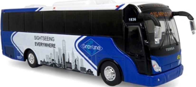 TEMSA TS35E Coach New York Gray Line Sightseeing Big Apple Tours 1:87 – diecast model