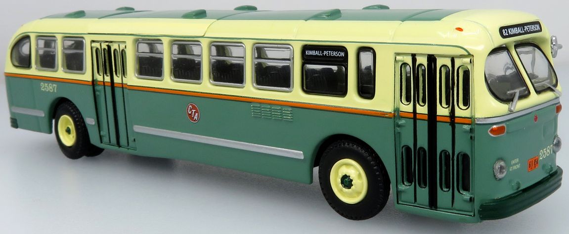 ACF Brill C-44 Transit Bus Chicago Surface Lines 1:87 – diecast model