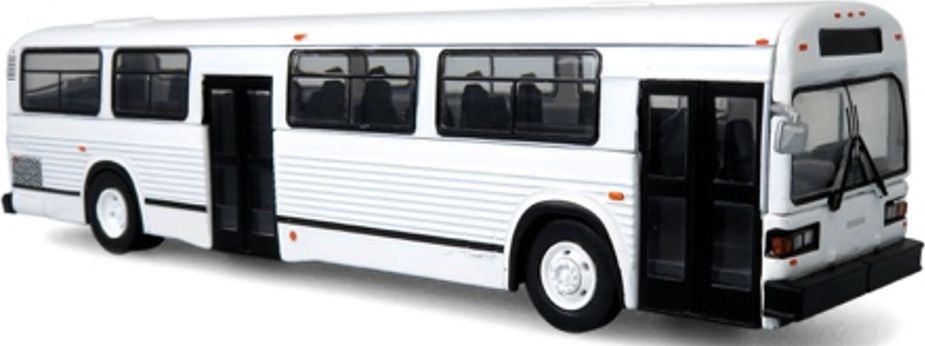 MCI Classic Transit Bus Blank White 1:87 – diecast model