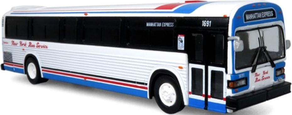 MCI Classic Suburban New York Bus Service Manhattan Express 1:87 – diecast model