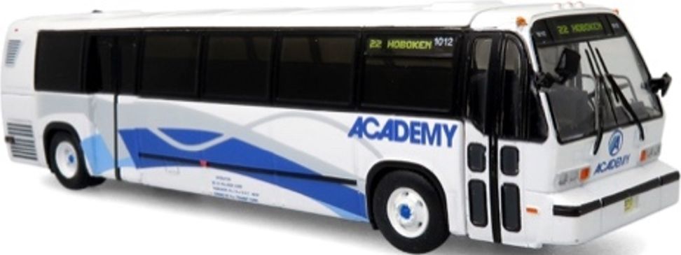 TMC RTS Transit Bus 1999 Academy Destination 22 Hoboken 1:87 – diecast model