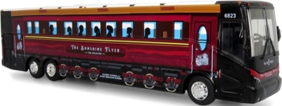 Van Hool CX-45 Coach The Sunshine Flyer Academy Bus Lines Disney World Service 1:87 – diecast model